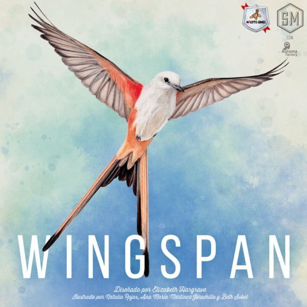 Portada del juego de mesa wingspan