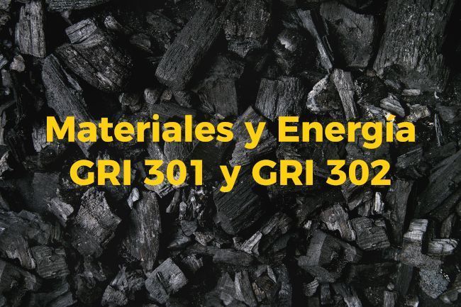 materiales y energía gri 301 y 302