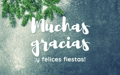 Es de bien nacida ser agradecida, así que…